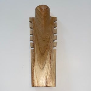 Wooden Necklace Holder